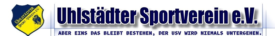 Uhlstädter Sportverein e.V. – USV – Uhlstädter-SV